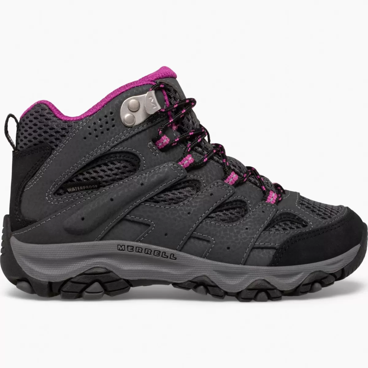 Kids Merrell Big Kid's Moab 3 Mid Waterproof Boot