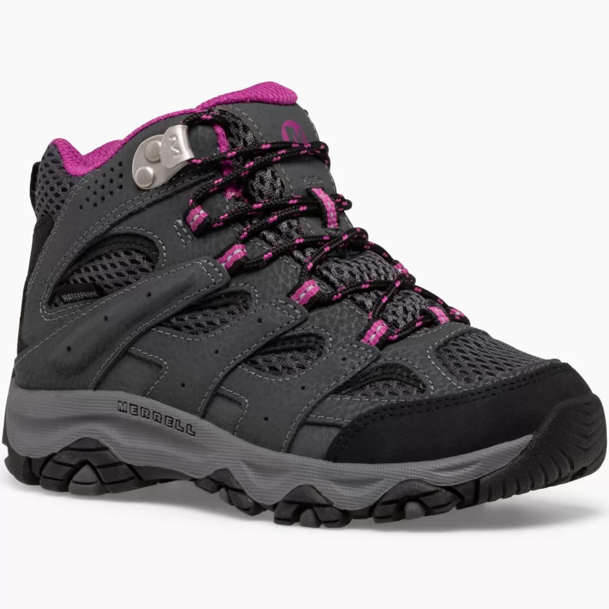 Kids Merrell Big Kid's Moab 3 Mid Waterproof Boot