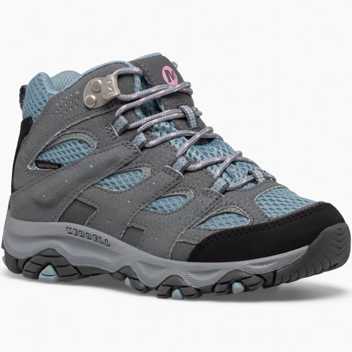 Kids Merrell Big Kid's Moab 3 Mid Waterproof Boot