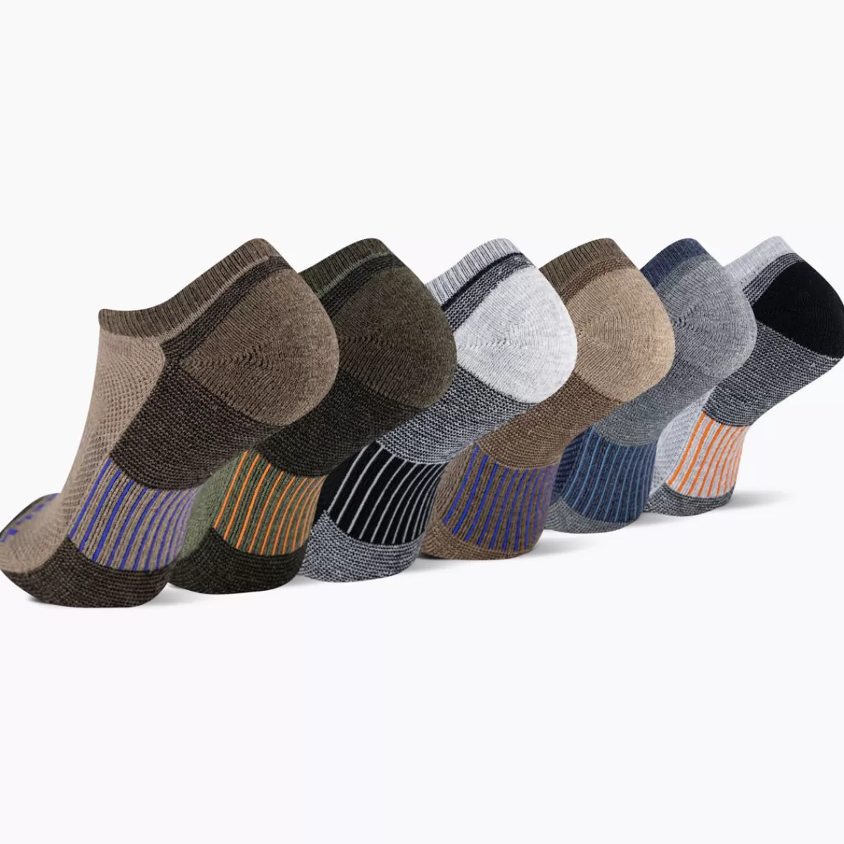 Merrell Recycled Cushioned Low Cut Sock