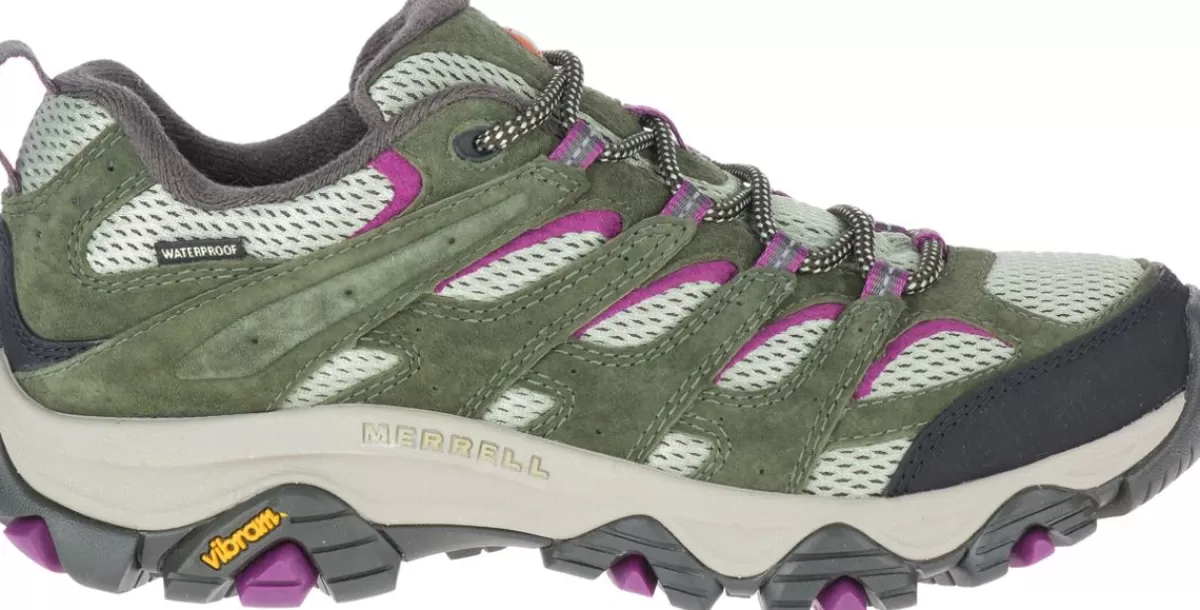 Women Merrell Women's Moab 3 Waterproof Wide Width